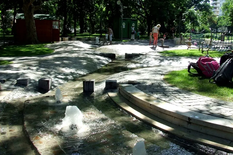Győr water playground