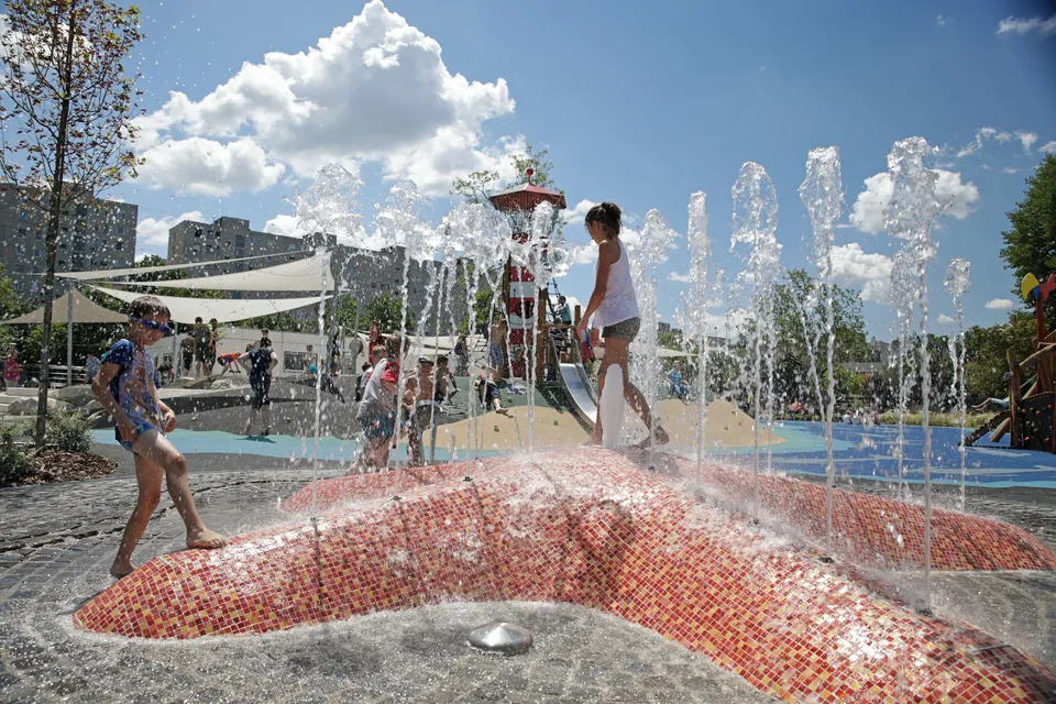 Kispest Water Playground