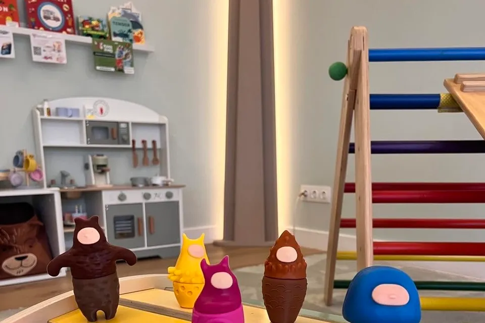 Pöttyös Bögre Baba-Mama Kávézó