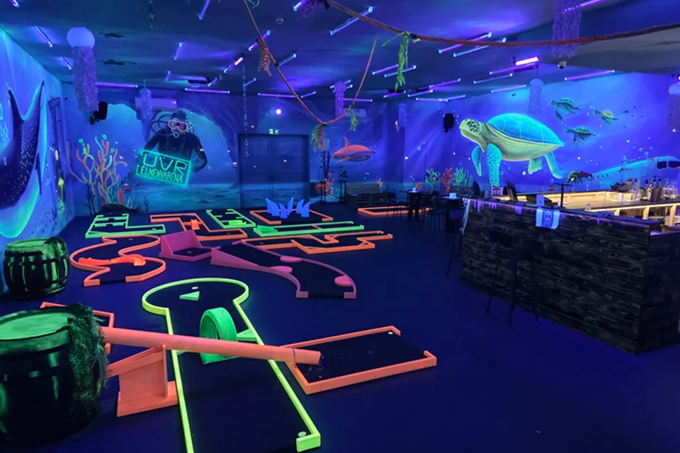 UVR Élményaréna UV Minigolf